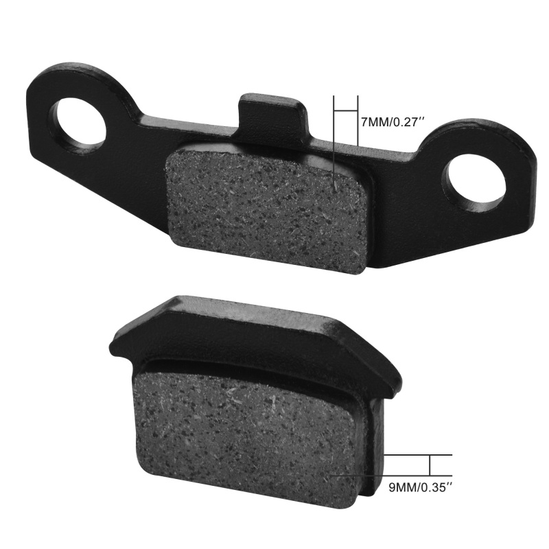 GOOFIT Motorcycle Brake Pads Brakes Replacement For 150cc 200cc 250cc ATV Dirt Bike Go Kart Scooter