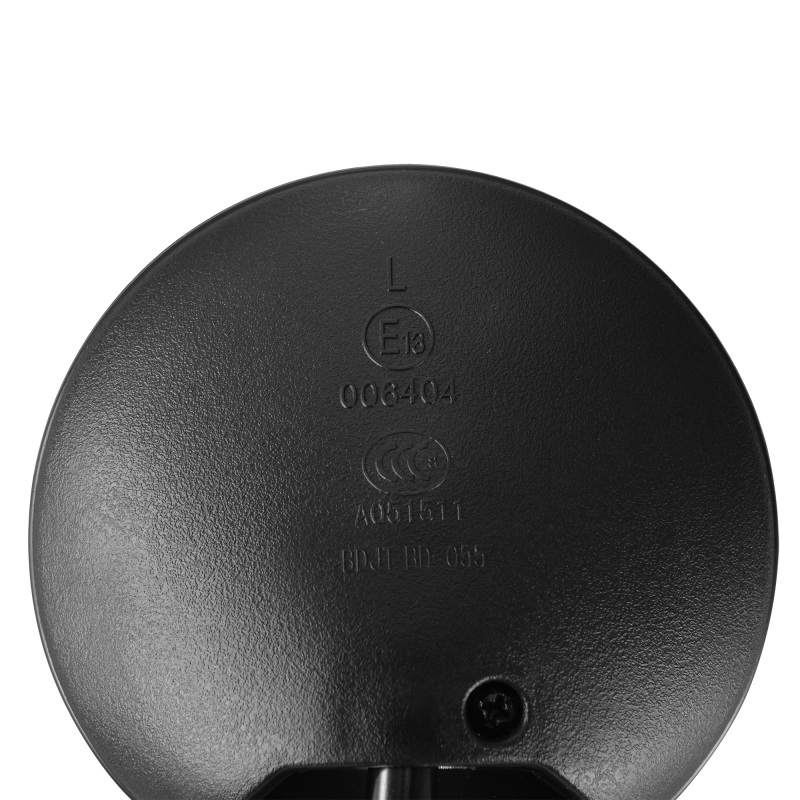 GOOFIT 8mm Black Round Plastic Rearview Mirrors Replacement for 50cc 70cc 90cc 110cc 125cc 150cc 200cc 250cc ATV Scooter Motorcycle