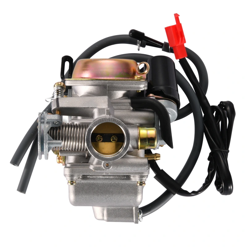 GOOFIT 24mm PD24J Carburetor Cold Starters Replacement For GY6 4 stroke 125cc 150cc 152QMI 157QMJ ATV Go Kart Moped Motorcycle Scooter