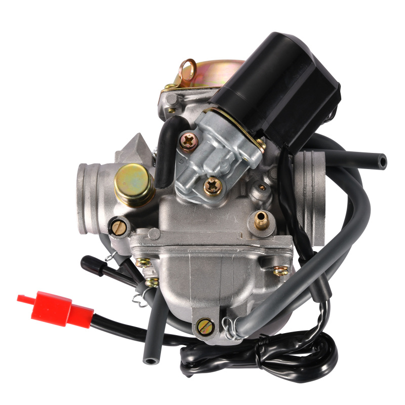 GOOFIT 24mm PD24J Carburetor Cold Starters Replacement For GY6 4 stroke 125cc 150cc 152QMI 157QMJ ATV Go Kart Moped Motorcycle Scooter
