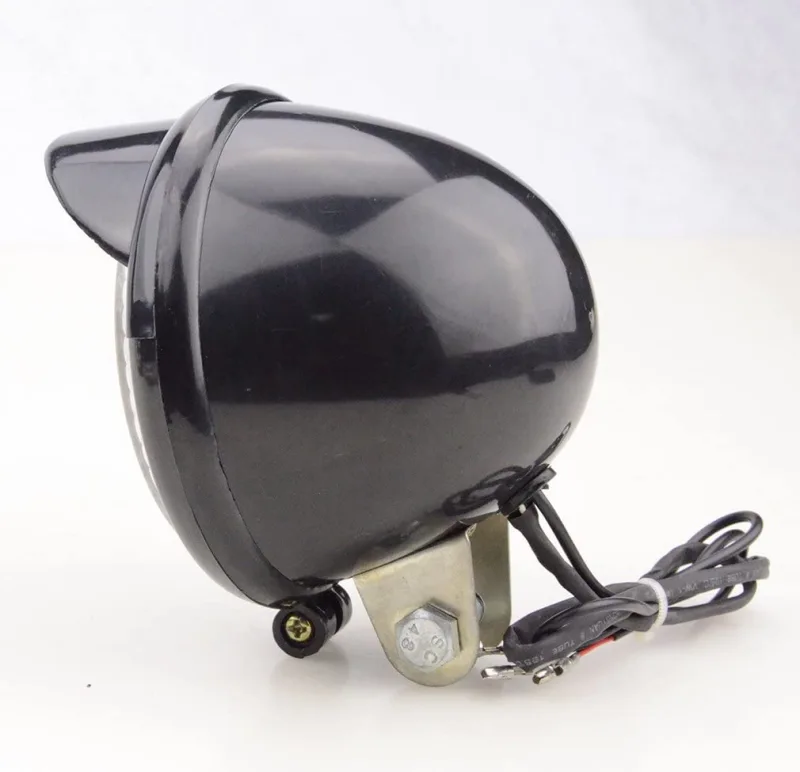 GOOFIT 12V Motorcycle Headlight Front Light Indicator Tail Light With Integrated Turn Signals Backup Light Lamp Bulb Replacement For Scooter ATV Bike