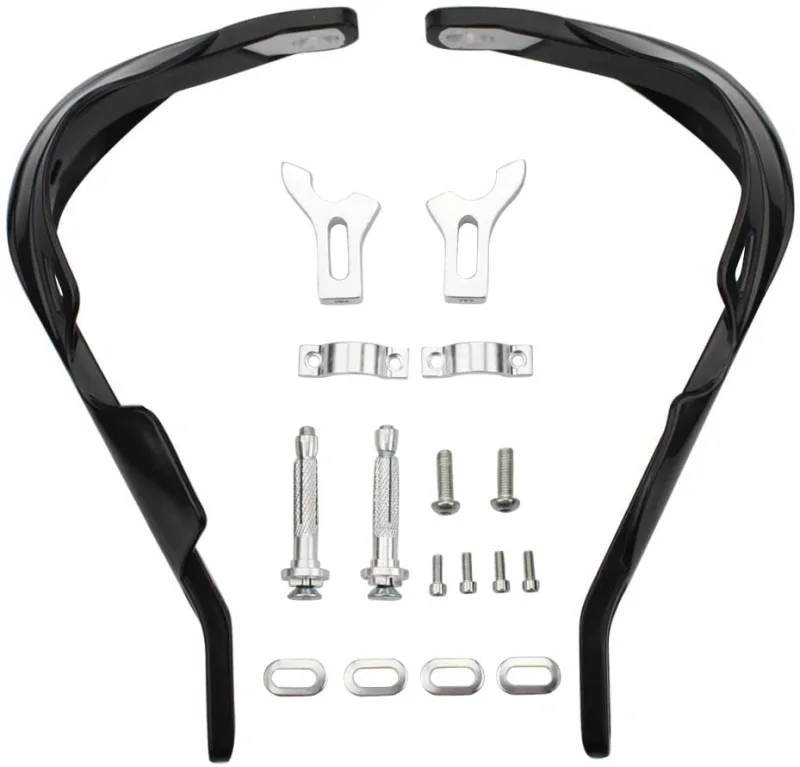 GOOFIT 7/8" Aluminium Alloy Handlebar Hand Brush Guards Protector Handguards Assy Replacement For Motocross Motorcycle Off-road Pit Dirt Bike