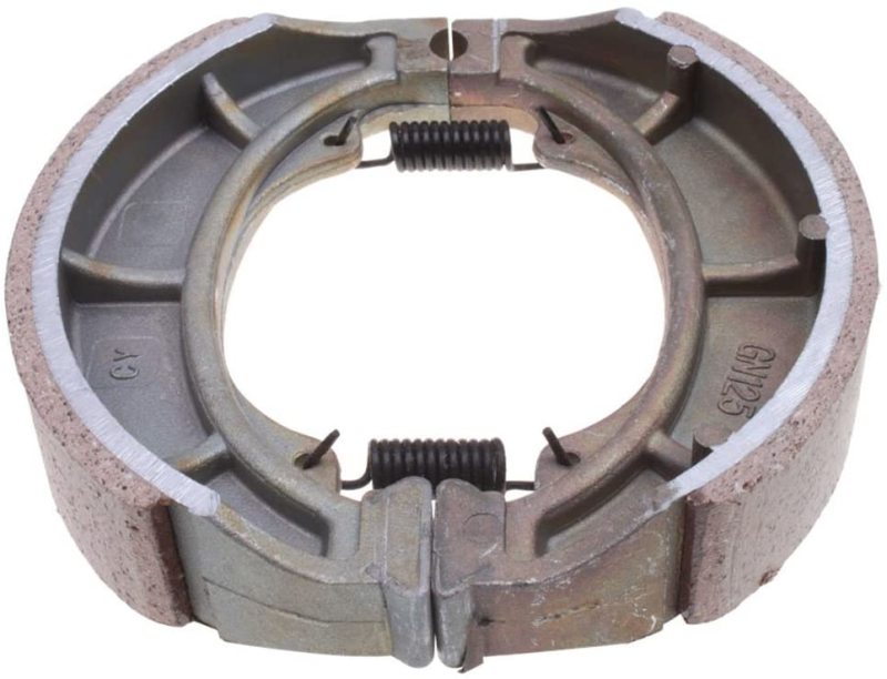 GOOFIT Rear Brake Shoe Replacement For Helix CN250 Elite CH250 Baja DN250 250cc Water Cooled ATV Go Kart Moped Scooters