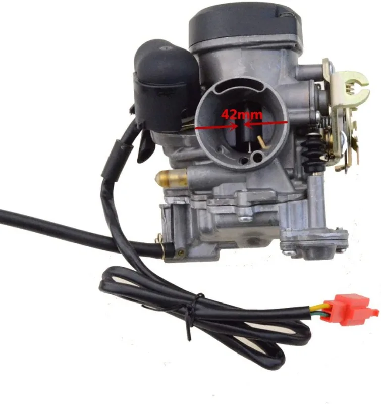 GOOFIT PD27 27mm Carburetor Replacement For GY6 200cc 136 engine Scooter Moped