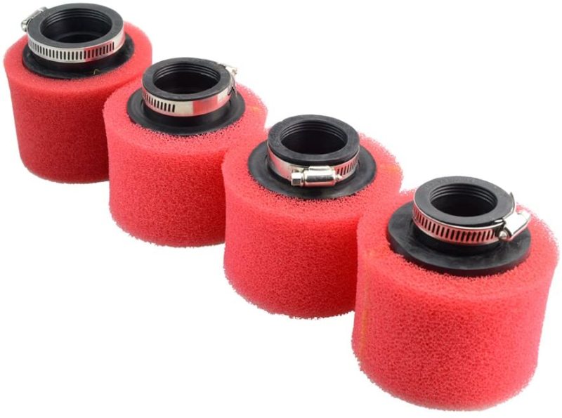 GOOFIT 35 38 42 48mm 4pcs Air Filter Racing Replacement For GY6 50cc Motorcycle Scooter Bike Dirt Pit ATV