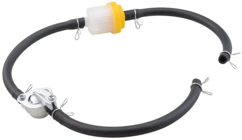 GOOFIT Fuel Hose Oil Filter Petrol Switch Replacement For 50cc 110cc 125cc 150cc 250cc ATV Pit Dirt Bike Yellow