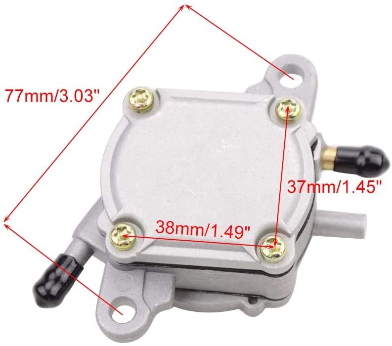 GOOFIT Fuel Gas Pump Assembly Kit Valve Switch Petcock Replacement For GY6 50-250cc Scooter Moped Go Kart ATV