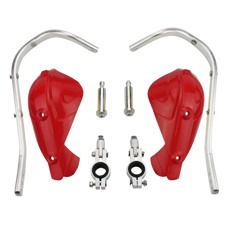 GOOFIT 7/8" Handlebar Hand Brush Guards Protector Handguards Assy with Aluminium Alloy Lever Replacement For Motocross Motorcycle Off-road