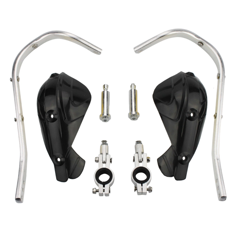 GOOFIT 7/8" Handlebar Hand Brush Guards Protector Handguards Assy with Aluminium Alloy Lever Replacement For Motocross Motorcycle Off-road