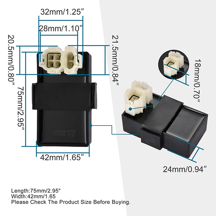 GOOFIT bobina di accensione CDI a 6 pin e sostituzione del ... - Alibaba