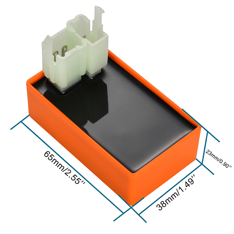 GOOFIT 6 Pin CDI Box Unit Replacement for CG 125cc 150cc 200cc 250cc Vertical Engine ATV Go Kart and Dirt Bike