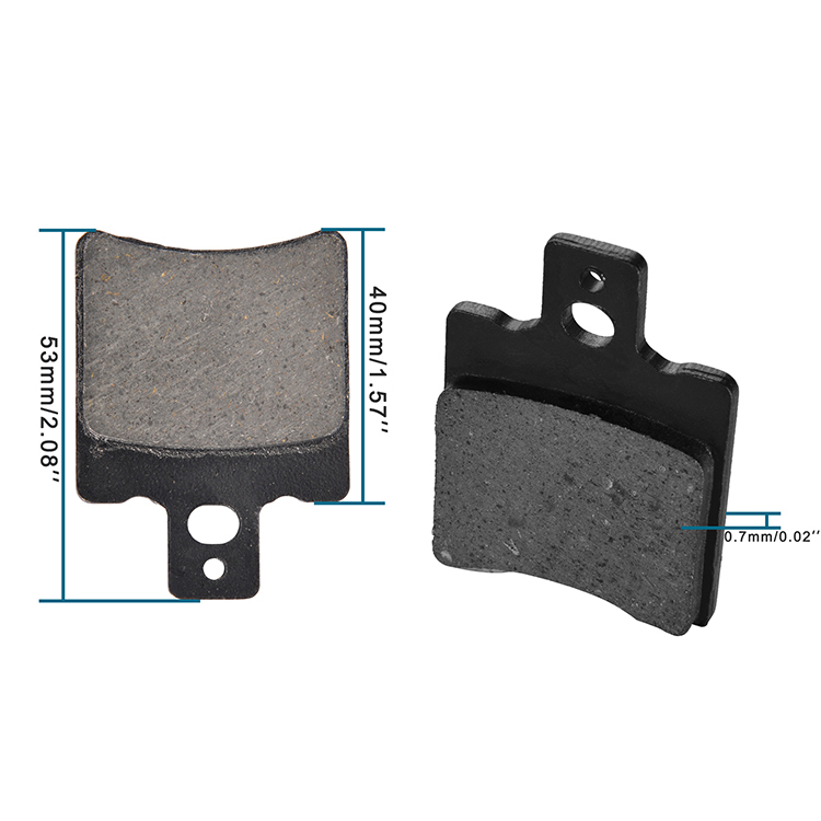 GOOFIT Disc Brake Pads Replacement For 50cc 70cc 90cc 110cc 125cc ATV