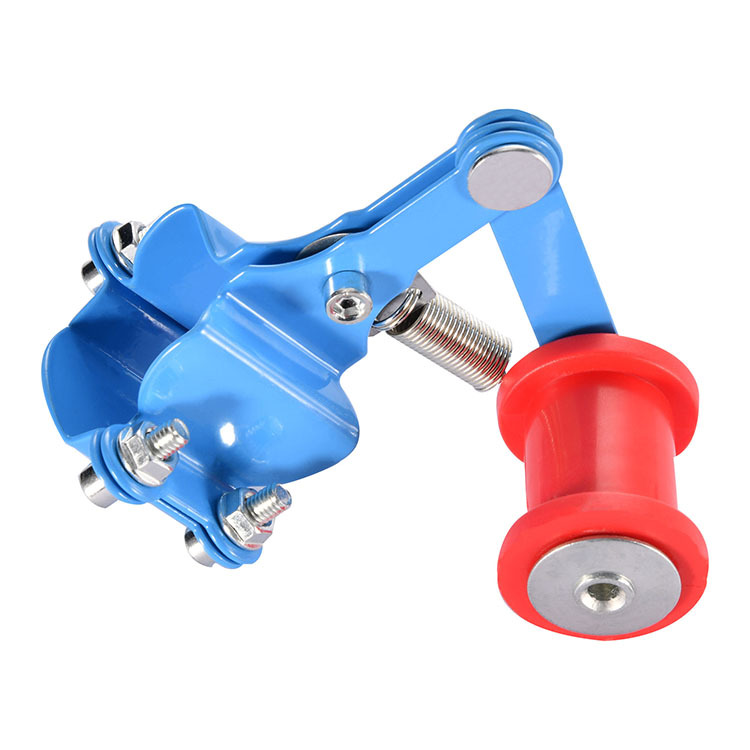 GOOFIT Motorcycle Link Length Modified Chain Tensioner Adjuster Blue