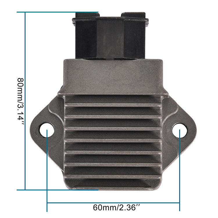 GOOFIT Regulator Voltage Rectifier Replacement For CB400 V-TEC CB-1 CBR250/400 NSR250 ATV Moped Scooter Motor