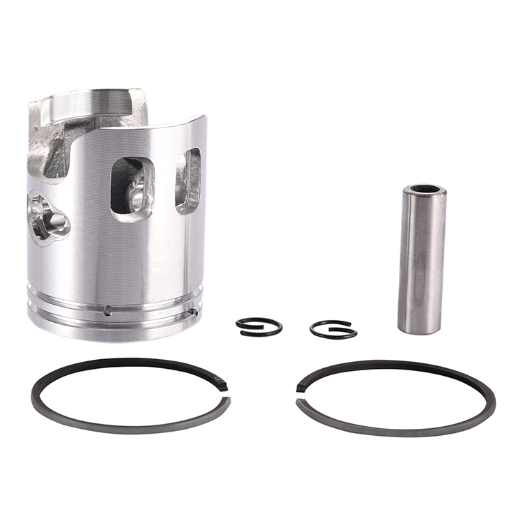 GOOFIT 40mm Piston Assembly Kit Replacement For 2 Stroke 50cc  Jog Minarelli PW50 Moped Scooter