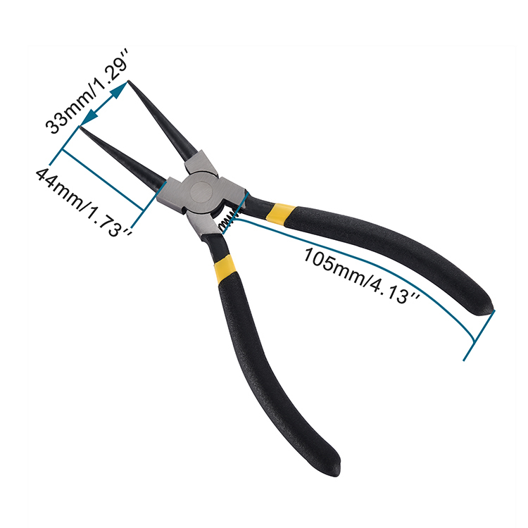 GOOFIT K-06 Hand Tool Internal Straight Precision Retaining Ring Circlip Pliers Replacement For Moto ATV Quad Pit Dirt Bike Buggy Go Kart