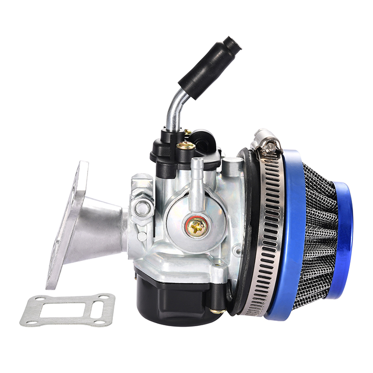 GOOFIT Blue 2 Stroke 19mm Carb Carburetor Air Filter Assembly Intake ...