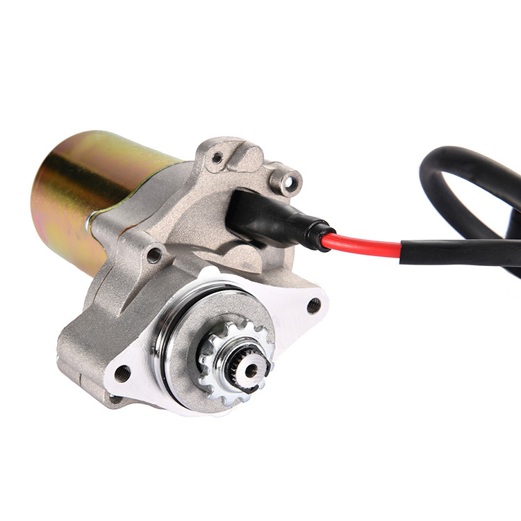 GOOFIT ATV Electric Starter Motor Chinese Down-mounted Engine Motor Replacement For Motorcycle 50cc 70cc 90cc 110cc I St01