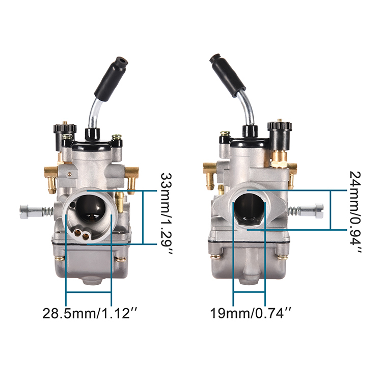 GOOFIT 19mm 2 Stroke Carburetor Carb Replacement For RS50/RX/MX50 PGT 50 PHBG21 Pro Senior Dirt Pit Bike