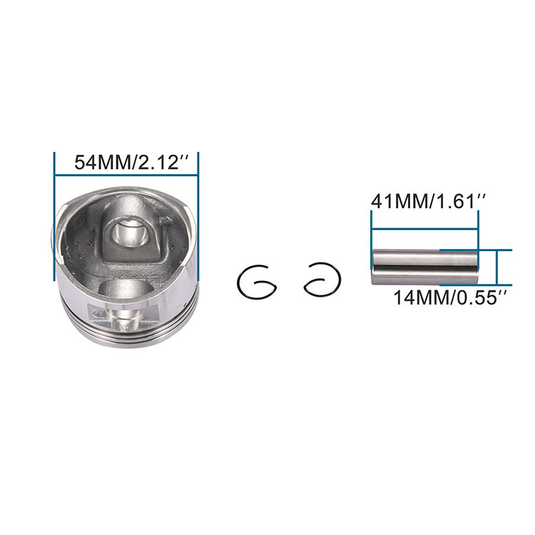 GOOFIT 54mm Piston Replacement For 125cc ATV Dirt Bike Go Kart Engine Part