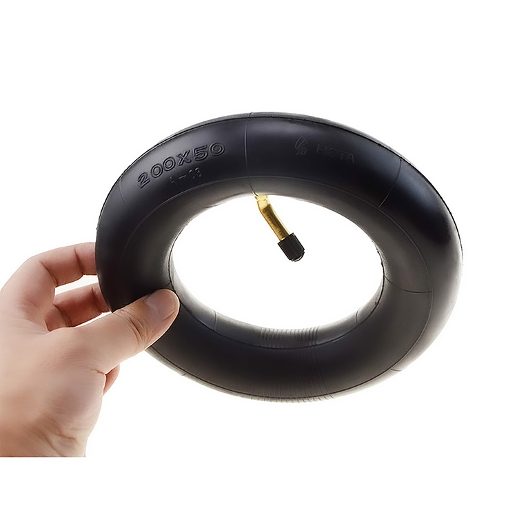 GOOFIT 200X50 Curved Bent Stem Inner Tube Tire Replacement for Electric Scooter Dirt bike