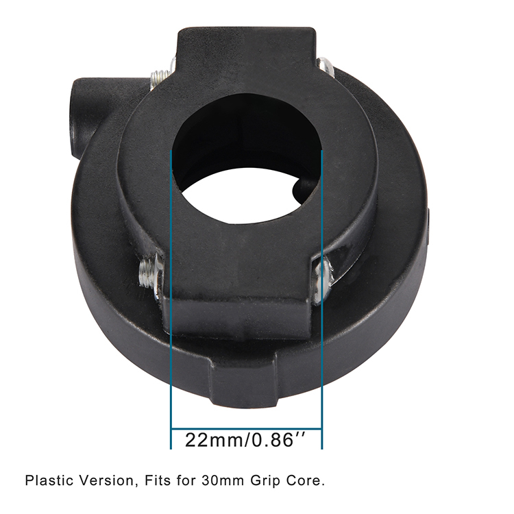GOOFIT Plastic Handlebar Throttle Bracket Adapter Size Converter Replacement For 30mm Grip Core Dirt Bike