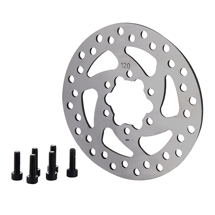 GOOFIT 120MM Bicycle Motorcycle Disc Rotors Replacement for Pocket Bike ATV Go Kart