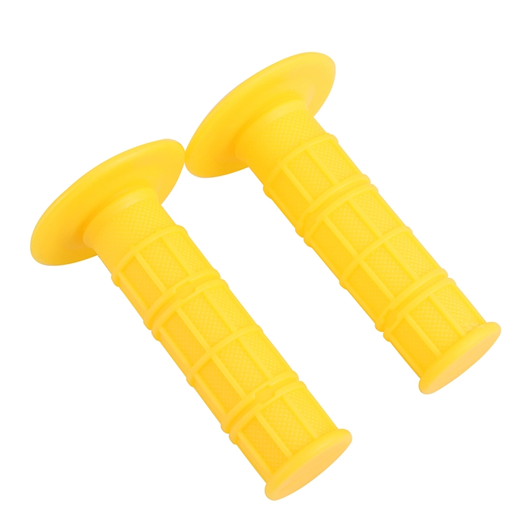 GOOFIT 7/8'' Yellow Handlebar Grips Replacement For Motorcycle Dirt Bike Pit Bike