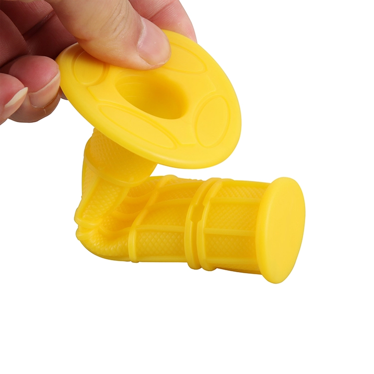 GOOFIT 7/8'' Yellow Handlebar Grips Replacement For Motorcycle Dirt Bike Pit Bike