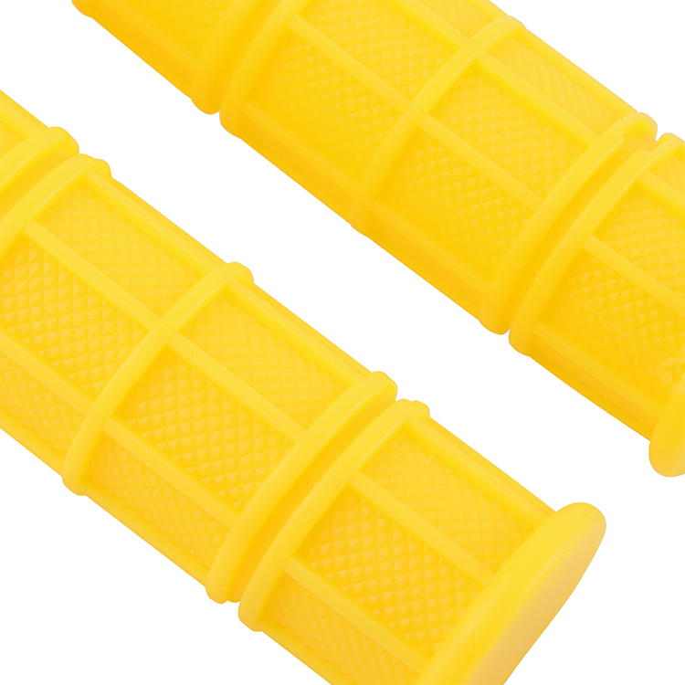 GOOFIT 7/8'' Yellow Handlebar Grips Replacement For Motorcycle Dirt Bike Pit Bike