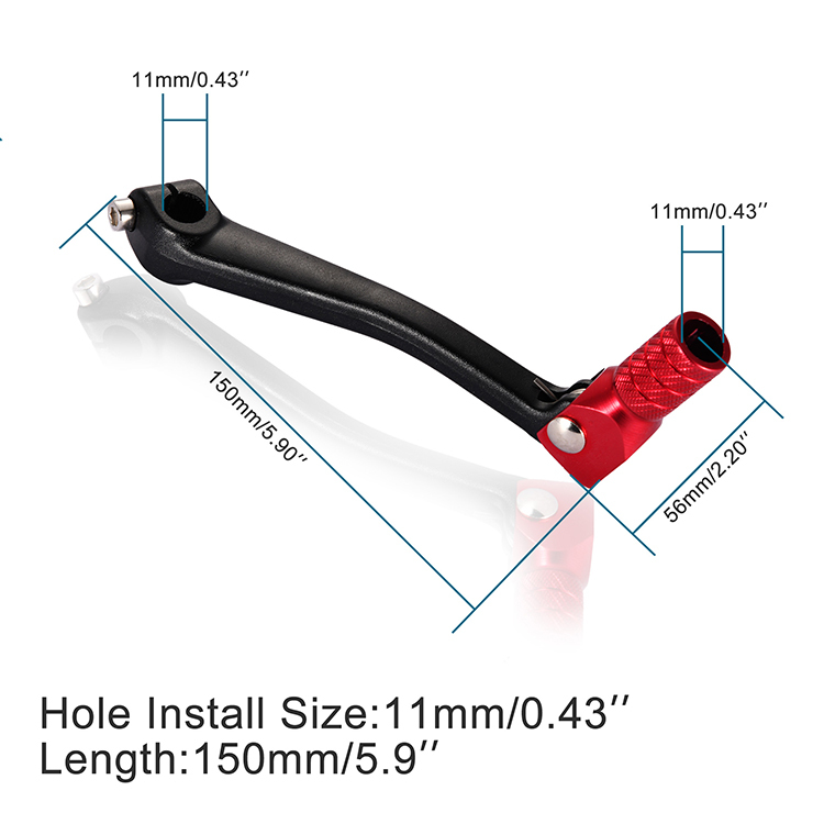 GOOFIT CNC Forged Alloy Folding Shift Lever for Dirt Bike