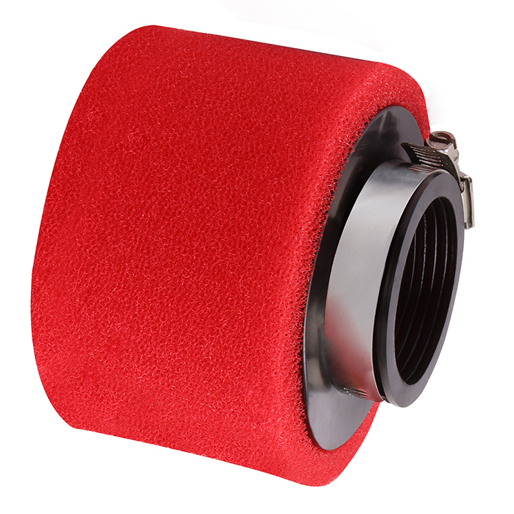 GOOFIT 48mm Sponge Foam Air Filter For GY6 50cc Motorcycle Scooter Bike Dirt Pit ATV Red