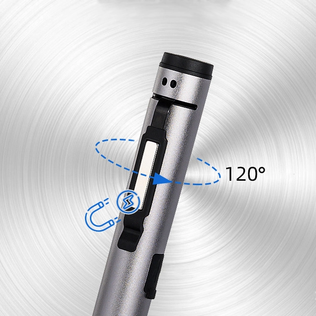 Rechargeable COB Work Light with Portable UV Light and Laser