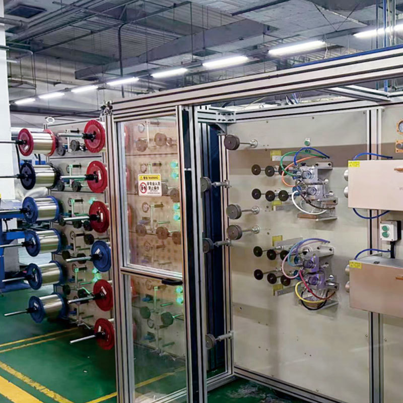 fiber optic Integrated coloring and secondary coating equipment