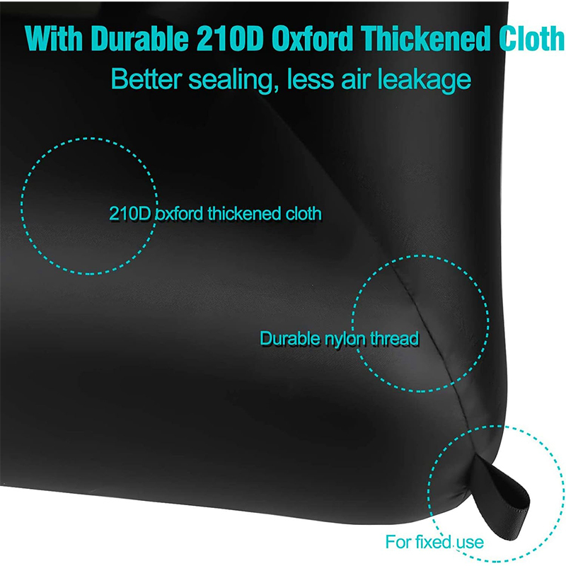 XHYCPY 22 feet Projector Screen - Inflatable Outdoor and Indoor Theater Movie Screens - Includes Rope, Blower,Tent Stakes - Great for Outdoor Party Backyard Pool Fun