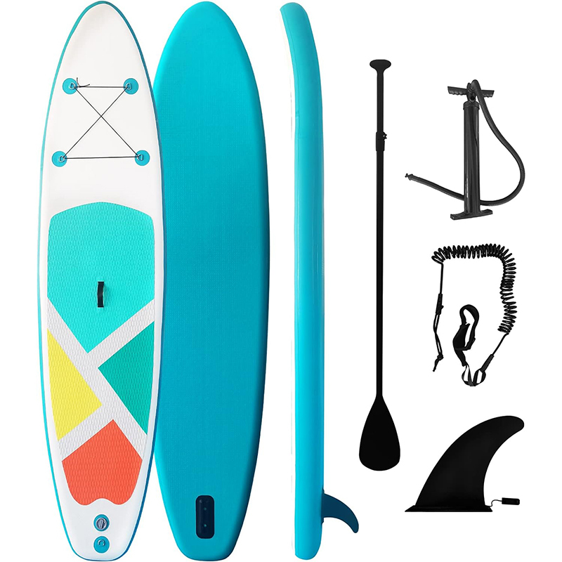 XHYCPY Inflatable Stand Up Paddle Board for Adults/Youth, 10'4" x 31" x 6" Ultralight Inflatable Yoga Board with SUP Accessories Included Fins, Adjustable Paddle, Pump, Backpack, Leash| Surfing Board