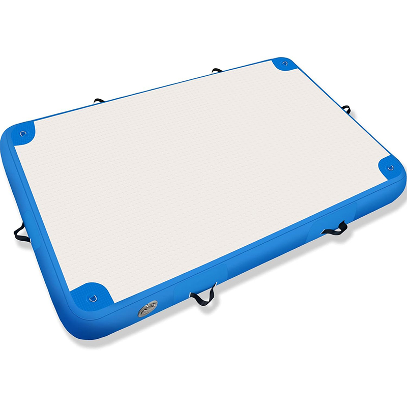 XHYCPY Inflatable Lake Float for Adults, Multi-Person Inflatable Swim Deck with None-Slip Surface, Swimming Water Platform, Floating Island - Dock - Raft for Pool & Beach, Lake, River Fun