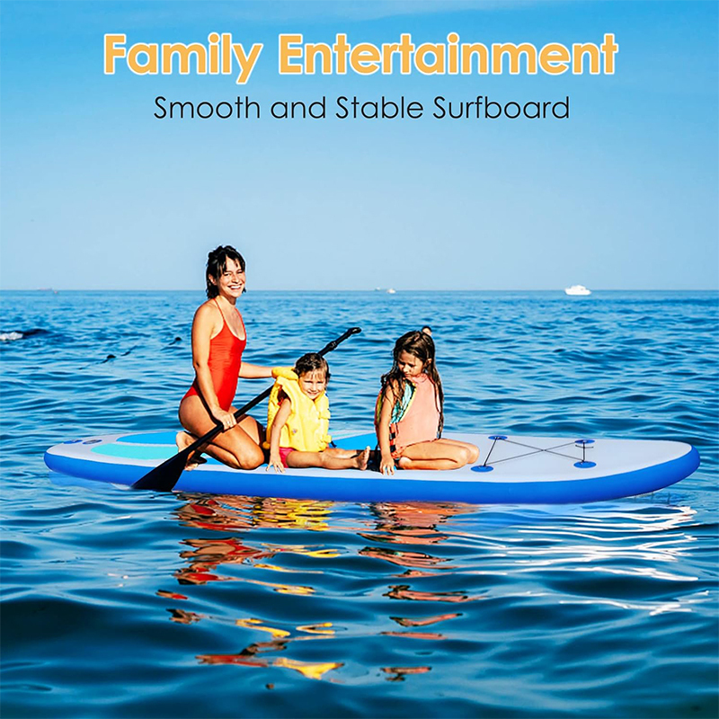 XHYCPY Inflatable Stand Up Paddle Board for Adult- 10'4" x 31" x 6" Ultra-Light SUP Paddleboard with Non-Slip Deck and Paddle Board Accessories Fins, Adjustable Paddle, Pump, Backpack, Leash
