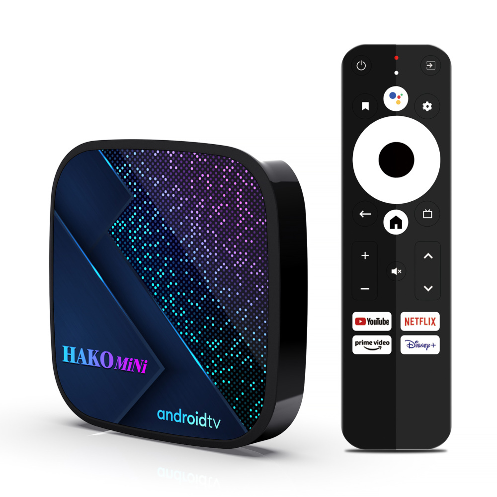 Google certificated hako PRO Y4-B Amlogic S905 Y4  4G+32G Set Top Box