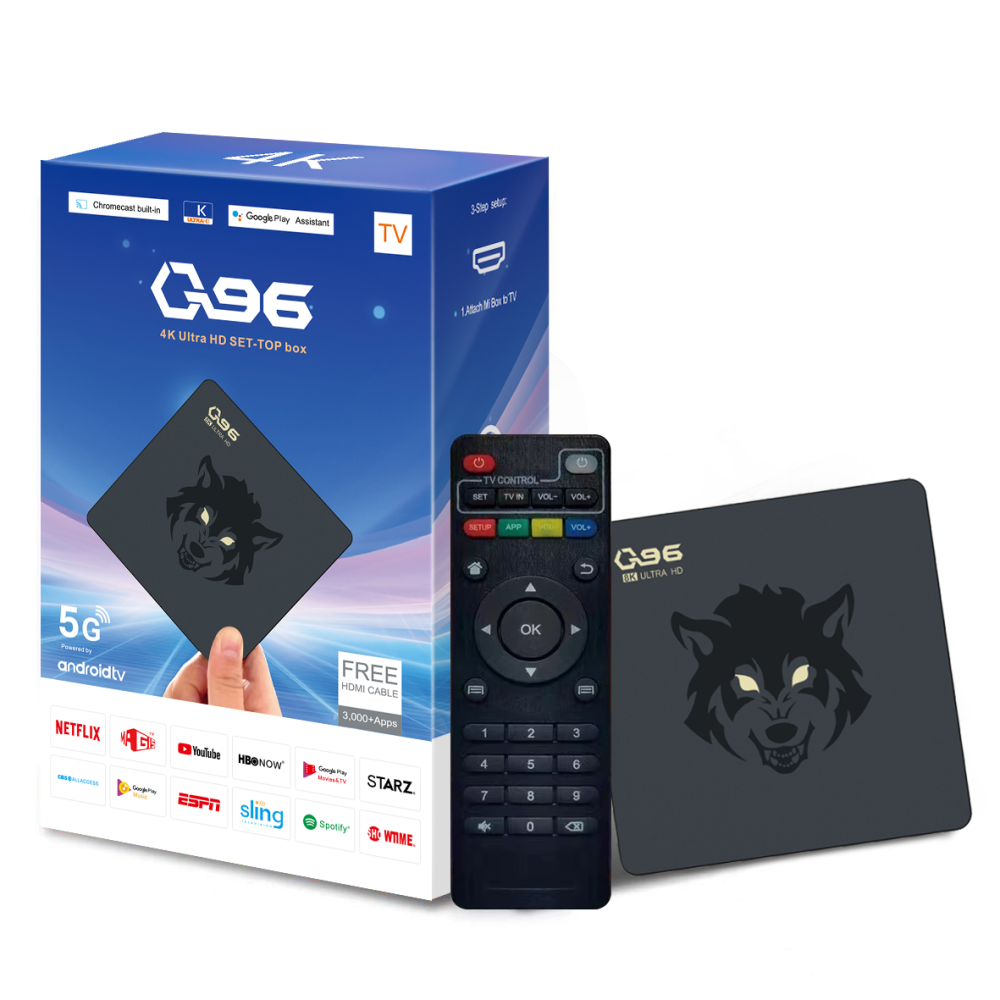Q96 8K S905W2 Android 11 2+16G Set Top Box