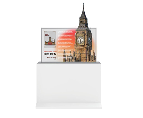 55-Inch Premium Auto-Lift OLED Display
