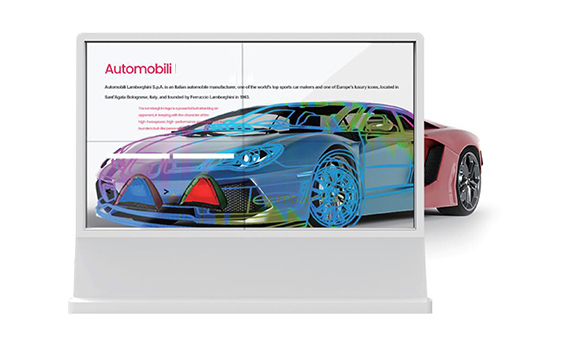 55-Inch 2X2 Video Wall OLED