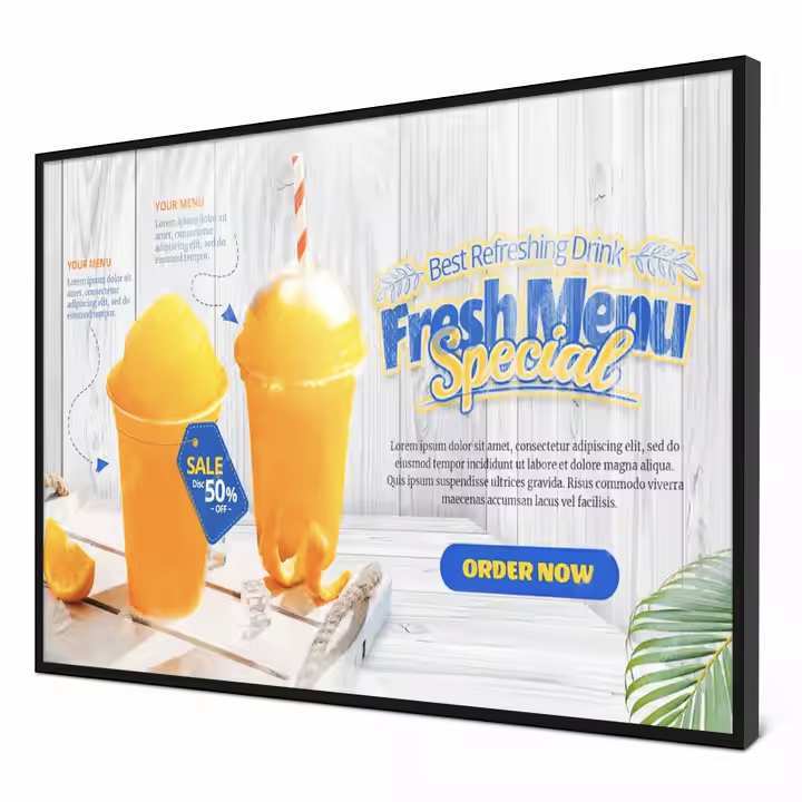 65 Advertising Display