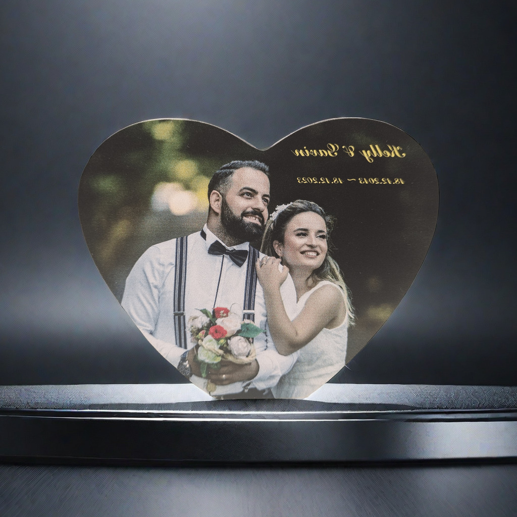 Customized Glass Gifts Photo Valentines Gift Great Anniversary Gift Ideas for 10th Anniversary