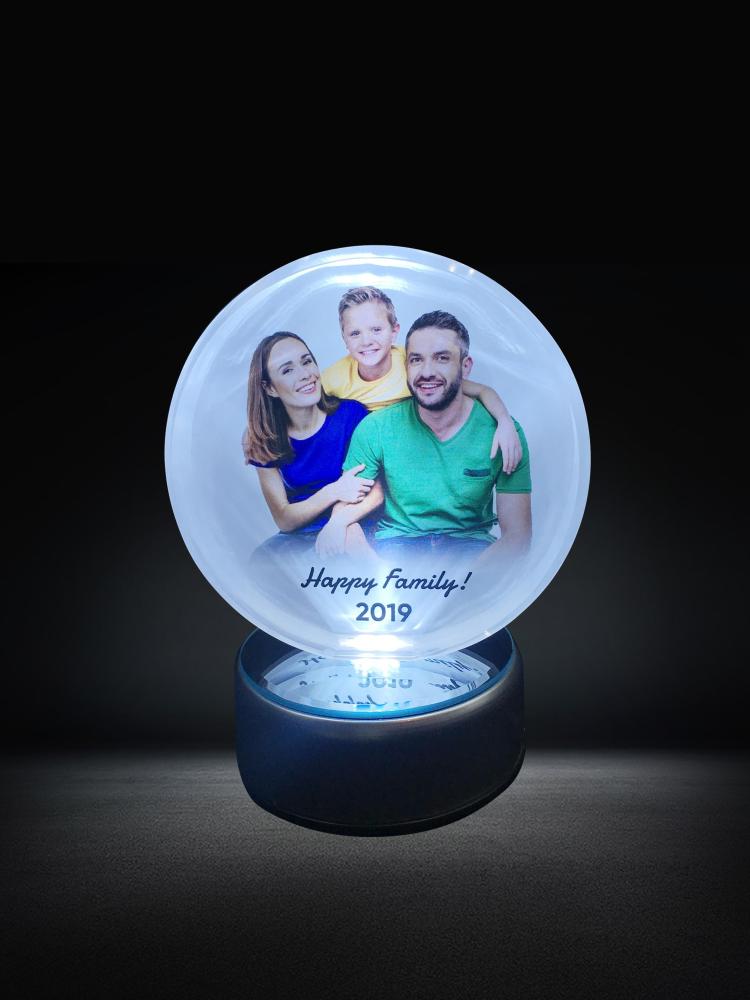 Customized Color printed Crystal Gifts Personalized Family Photo Surprise Gifts for Your Family