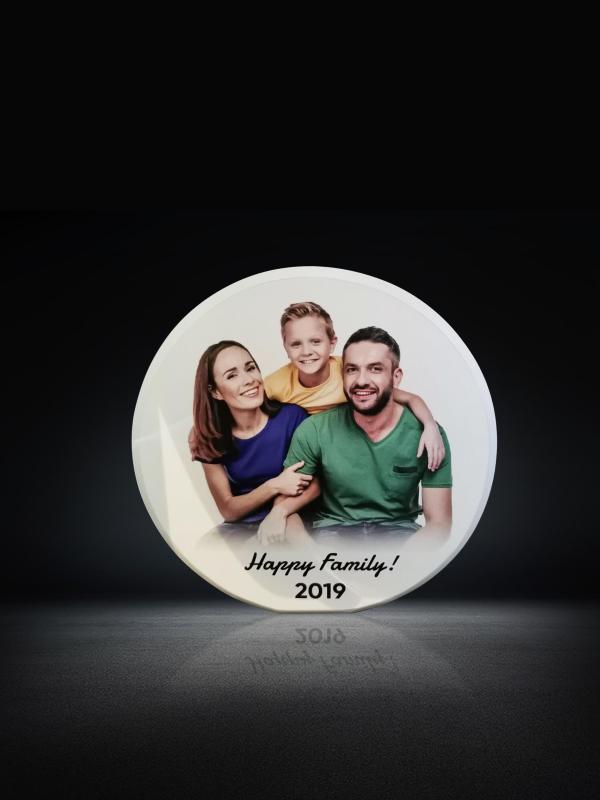 Customized Color printed Crystal Gifts Personalized Family Photo Surprise Gifts for Your Family