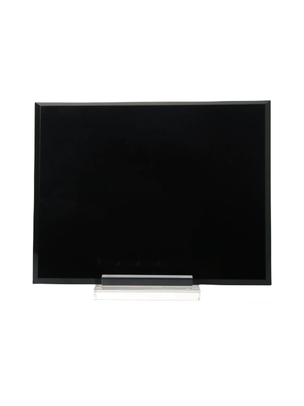Black Rectangle Crystal Music Teacher Retirement Awards