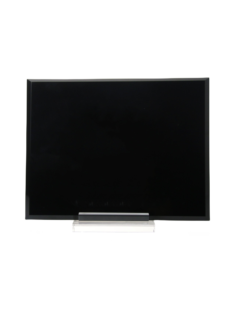 Black Rectangle Crystal Music Teacher Retirement Awards