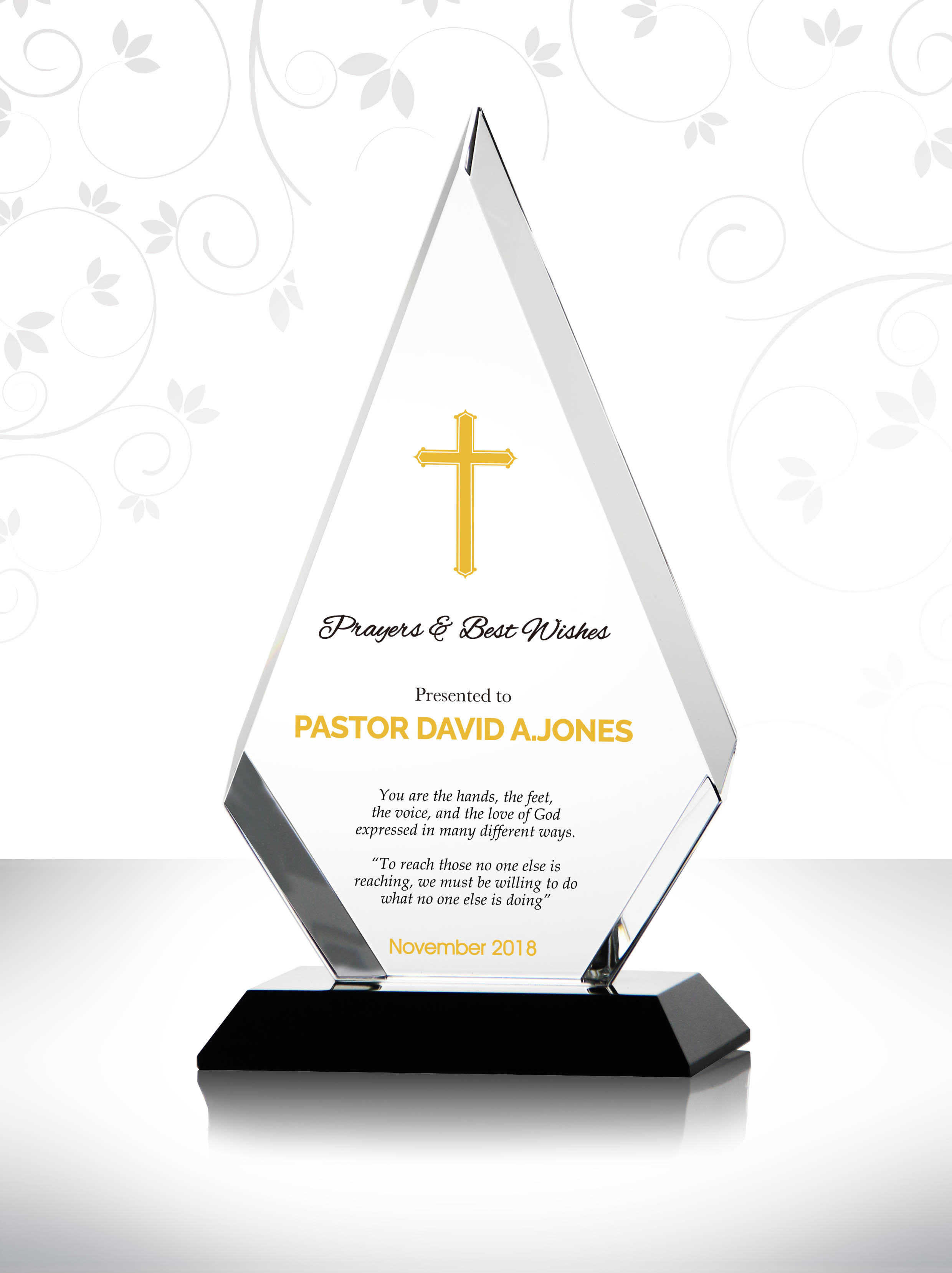 Custom Ordination Ceremony Gift Ordination Gifts for Pastors Citation ...