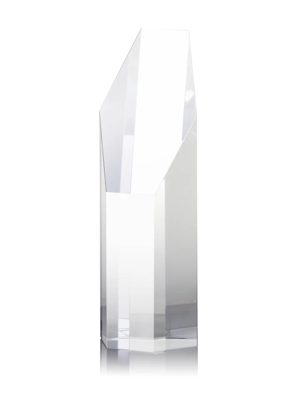 Hexagon Shape Personalized Crystal Nurse Retirement Recognition Plaque